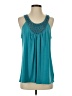 A. Byer Teal Sleeveless Blouse Size XL - photo 1