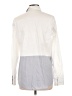 Carlisle Color Block White Long Sleeve Blouse Size 10 - photo 2