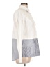 Carlisle Color Block White Long Sleeve Blouse Size 10 - photo 4