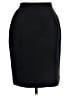 Laura Scott 100% Polyester Solid Black Formal Skirt Size 10 - photo 1