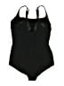 Profile Hearts Black One Piece Swimsuit Size 14 - photo 2