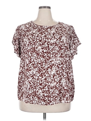 Sweet Rain Short Sleeve Blouse (view 1)