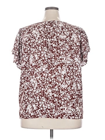Sweet Rain Short Sleeve Blouse (view 2)
