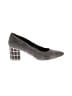 Brian Atwood Houndstooth Gray Heels Size 9 - photo 1