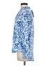 Alexander Jordan Floral Blue Long Sleeve Blouse Size M - photo 5