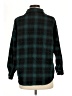 Love Notes Plaid Green Long Sleeve Blouse Size M - photo 2