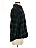 Love Notes Plaid Green Long Sleeve Blouse Size M - photo 4