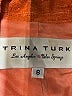 Trina Turk 100% Silk Orange Jacket Size 8 - photo 6
