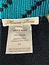 Minnie Rose 100% Cotton Black Blue Poncho One size - photo 7