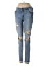 Trafaluc by Zara Hearts Blue Jeans Size 00 - photo 1
