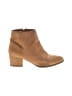 Just Fab Tan Ankle Boots Size 7 1/2 - photo 1