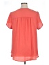 Torrid 100% Polyester Orange Short Sleeve Blouse Size 2X Plus (2) - photo 2