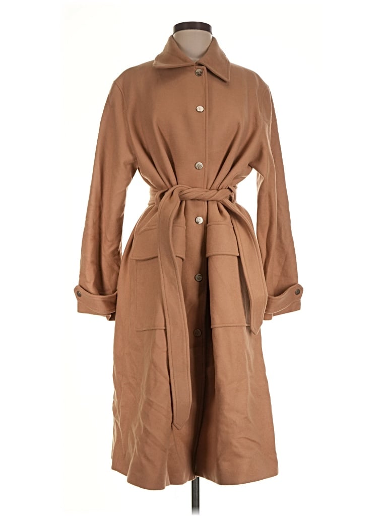 Pre-owned A.p.c. Trenchcoat In Brown