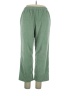 Alfred Dunner Solid Green Casual Pants Size 16 Petite - photo 2