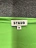 STAUD Metallic Silver Green Cocktail Dress Size 10 - photo 4