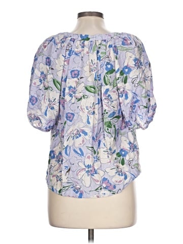 Ann Taylor Factory Short Sleeve Blouse (view 2)