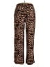 Unbranded Animal Print Brown Casual Pants Size XL - photo 1