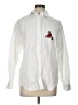 Cabin Creek White Long Sleeve Button-Down Shirt Size L - photo 1