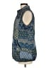 Coldwater Creek 100% Polyester Blue Vest Size M - photo 5