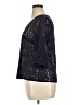 Rose + Olive Black 3/4 Sleeve Top Size 1X - photo 5