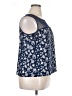 Jason Wu Blue Sleeveless Blouse Size XL - photo 4