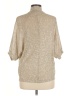 Lavish Metallic Tan Kimono Size M - photo 2