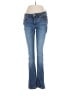 BKE Hearts Blue Jeans Size 28 waist - photo 1