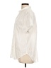 Xirena Ivory Short Sleeve Blouse Size L - photo 5