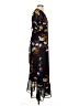 Madewell 100% Polyester Print Black Cocktail Dress Size XS - photo 4