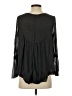 Ultra Pink Black Long Sleeve Blouse Size S - photo 2