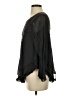 Ultra Pink Black Long Sleeve Blouse Size S - photo 5