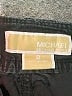 MICHAEL Michael Kors 100% Cotton Solid Black Shorts Size 2 - photo 3