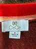 CeCe Argyle Burgundy Cardigan Size M - photo 7