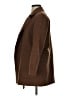 Theory Brown Wool Coat Size S - photo 5