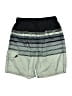 U.S. Apparel Stripes Green Board Shorts Size M - photo 1