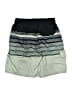 U.S. Apparel Stripes Green Board Shorts Size M - photo 2