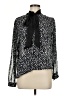 Conditions Apply 100% Viscose Black Long Sleeve Blouse Size M - photo 1