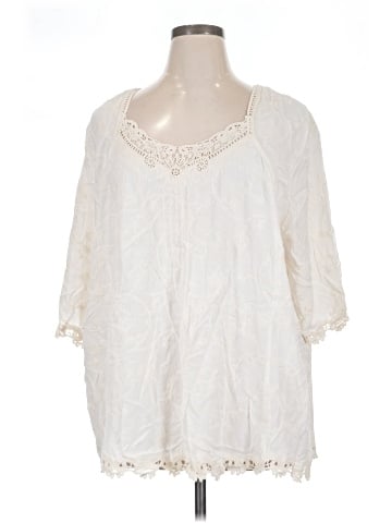 Solitaire 3/4 Sleeve Blouse (view 1)