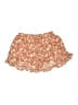American Eagle Outfitters 100% Viscose Floral Orange Shorts Size S - photo 1