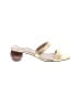 Ann Taylor 100% Leather Ivory Sandals Size 8 1/2 - photo 1