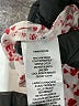 BeachLunchLounge 100% Viscose Print Red Long Sleeve Button-Down Shirt Size S - photo 8
