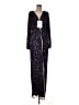 Mac Duggal 100% Polyester Stars Black Casual Dress Size 8 - photo 1