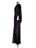 Mac Duggal 100% Polyester Stars Black Casual Dress Size 8 - photo 5