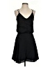 Milly Solid Black Casual Dress Size 2 - photo 1