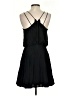 Milly Solid Black Casual Dress Size 2 - photo 2
