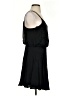 Milly Solid Black Casual Dress Size 2 - photo 4