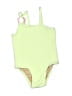 Old Navy Solid Green One Piece Swimsuit Size 18-24 mo - photo 1
