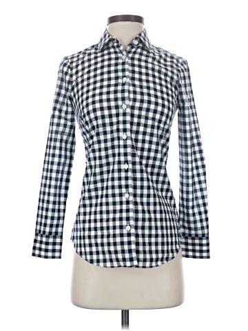J.Crew Factory Store Long Sleeve Button-Down Shirt (view 1)