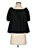 By Anthropologie Black 3/4 Sleeve Blouse Size S - photo 1