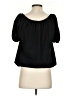By Anthropologie Black 3/4 Sleeve Blouse Size S - photo 2